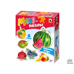 MAXI-пазлы в коробке "Фрукты/ягоды" (02554)