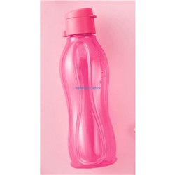 Эко-бутылка (500 мл) с клапаном в розовом цвете