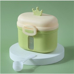 УЦЕНКА Контейнер для хранения детского питания «Корона», 240 гр., цвет зеленый