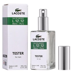 Тестер ОАЭ  Lacoste Eau De Lacoste L.12.12 Blanc - Pure 60 ml ОАЭ