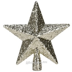 Верхушка Звезда Альбертина 19 см серебряная (Koopman)