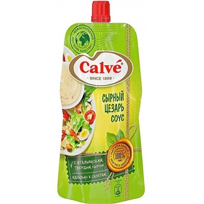 Соус Calve сырный Цезарь 230 г/ Calve