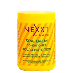 Nexxt Spa Conditioner-Balm Hydro and Nutrition / Кондиционер-бальзам увлажнение и питание, 1000 мл