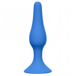 Анальная пробка Slim Anal Plug XL Blue 4204-02Lola