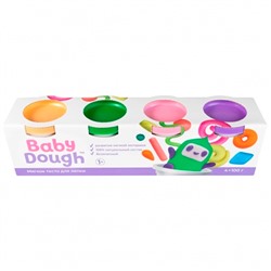 Набор для творчества Тесто для лепки BabyDough набор 4 цвета №3 BD018 в Самаре