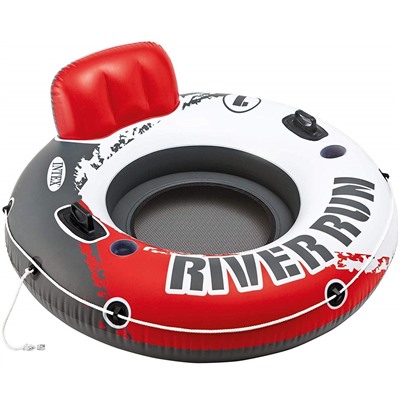 Круг-кресло надув. 135см "Red River Run 1" с ручками (56825EU, "Intex") до 100кг.