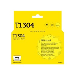 Струйный картридж T2 IC-ET1304 (T13044010/T1304/Office B42WD/WF7015/7515) Epson, желтый