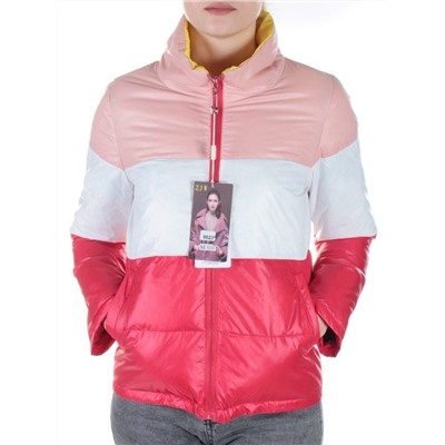 9023 PINK/WHITE/RED Куртка демисезонная ZJW