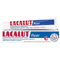 Зубная паста «Fluor» Lacalut, 75 мл