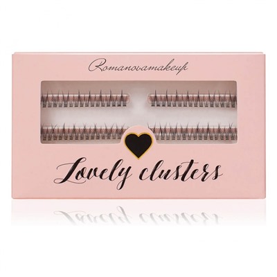 Пучки-сердечки RomanovaMakeup - LOVELY CLUSTERS - Short