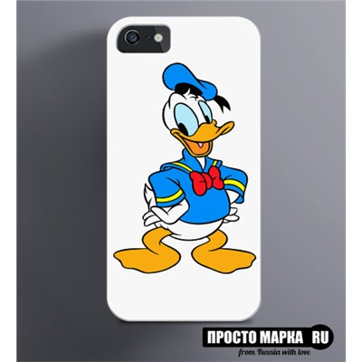 Чехол на iPhone с Дональд Даком