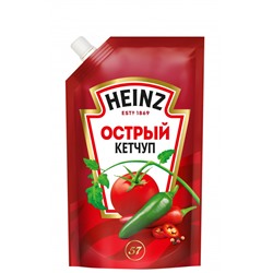 Кетчуп Heinz Острый дой-пак, 320 г