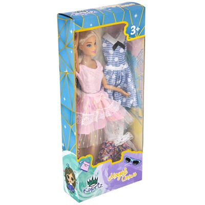 Кукла Miss Kapriz YSSH187C1 Мода&Стиль с платьями в кор. в Самаре