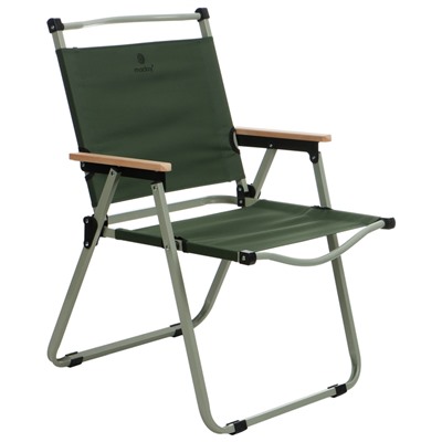 Кресло складное maclay, 55 х 50 х 78 см, до 120 кг, цвет зелёный
