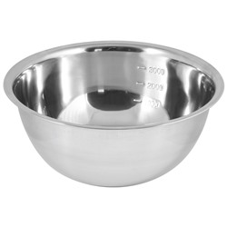 Миска Bowl-Roll-28, объем 4300 мл, из нерж стали, зеркальная полировка, диа 28 см (Минимальная отгрузка 25 шт)