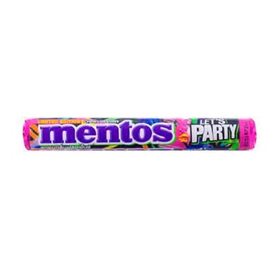 Жевательные конфеты Mentos Let’s Party 37.5гр