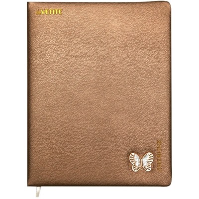 Дневник школьный 1-11 кл обложка поролон "deVente.Butterfly" иск.кожа 2021186