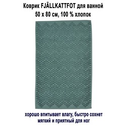 Коврик FJALLKATTFOT бирюза