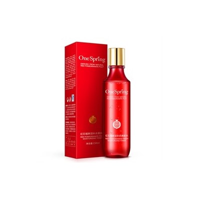 Тонер для лица One Spring Red Pomegranate с экстрактом граната