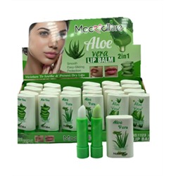 Гигиеническая помада Aloe Vera 2в1 1 шт