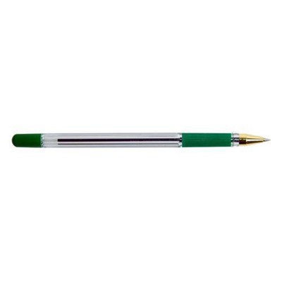 Ручка шариковая "MunHwa.MC Gold" зеленая 0,5мм масл.основа ВМС-04