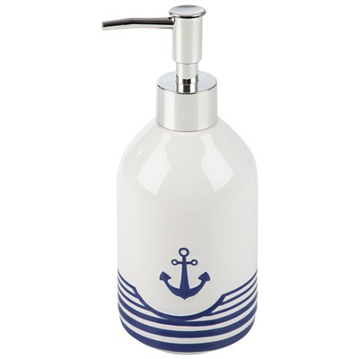 Дозатор для жидкого мыла "Морское путешествие" DIS-TT, керамика (Минимальная отгрузка 4 шт)