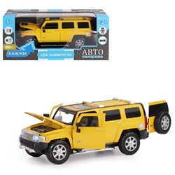 Модель 1:24 Hummer H3, желтый 1251127JB Автопанорама в Самаре