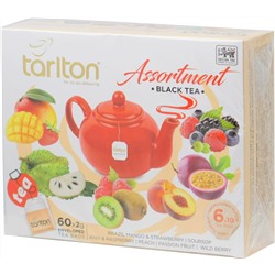 TARLTON. Ассорти. Black tea  карт.пачка, 60 пак.