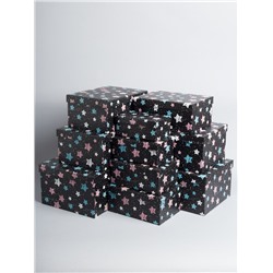 Коробка НГ прямоугольник набор из 10шт. 36х27х16см N813