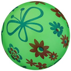 Мяч детский «Цветы», d=22 см, цвета МИКС