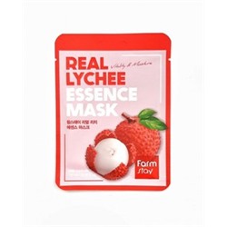 Тканевая маска Farm Stay Real Lychee Essence Mask 23ml с экстрактом личи