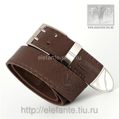 Ремень джинсовый ELEFANTE 5276 Brown