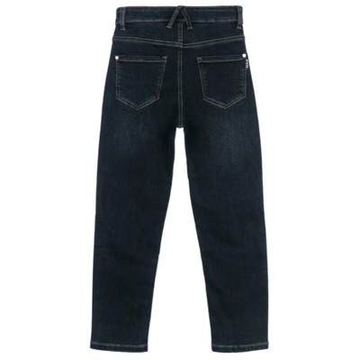 32311458 Брюки текстильные джинсовые утепленные для мальчиков