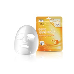 [Истекающий срок годности] Маска для лица 3W CLINIC с коэнзимом Q10 - Fresh Coenzyme Q10 Mask Sheet, 23 мл