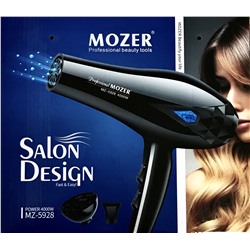 Профессиональный фен для волос Mozer #MZ-5928# 4000W Провод 1,5 метра