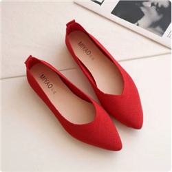 Туфли женские, арт ОБ114, цвет: красный