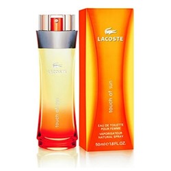 LACOSTE TOUCH of SUN edt (w) 50ml