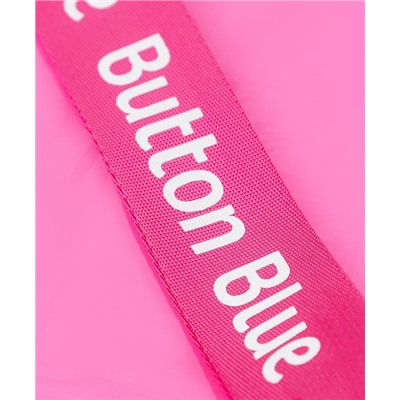 Сумка шоппер розовая Button Blue