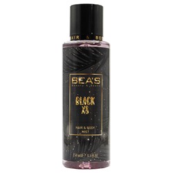 Мист для тела и волос Beas Body & Hair Black XS (Paco Rabanne Black XS for Her) 250 ml 1 шт.