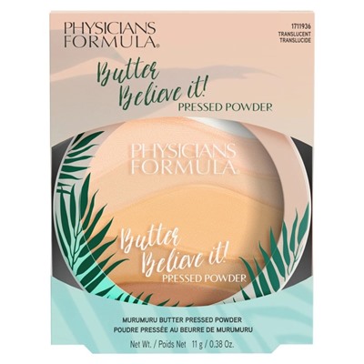 Пудра для лица Physicians Formula Butter Believe It!, тон прозрачная, 11г