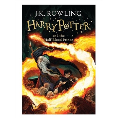 Книга."Harry Potter and Half Blood Prince" (Гарри Поттер и Принц-Полукровка)тверд.обл.