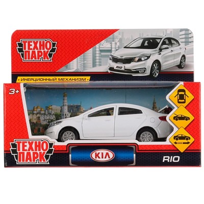 Модель RIO-WT KIA RIO белый Технопарк в коробке в Самаре