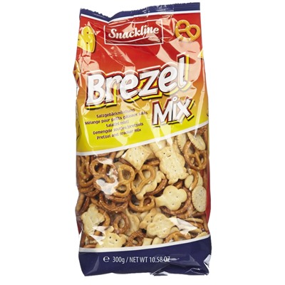 Соленое печенье “Brezel mix” Snackline Snack mix 300 гр