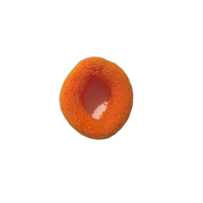 Резинка для волос, цвет: оранжевый