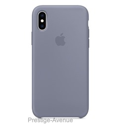 Силиконовый чехол для iPhone XS Max -Тёмная лаванда (Lavender Gray)