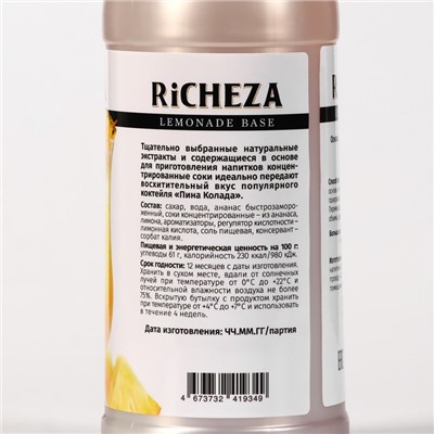 Основа RiCHEZA "Пина Колада" 1000 г