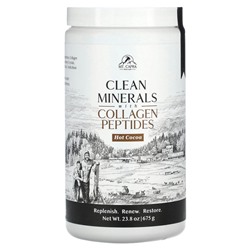 Mt. Capra, Clean Minerals с пептидами коллагена, горячее какао, 675 г (23,8 унции)