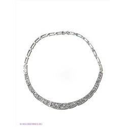 "Скарлет" колье в серебряном покрытии из коллекции "Леди" от Jenavi с замком пряжка