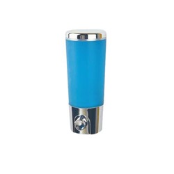 Пластиковый дозатор для жидкого мыла (синий) 400 мл "POTATO" P401
