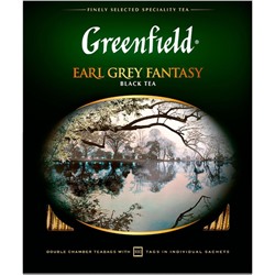 Чай Greenfield Earl Grey Fantasy черн.фольгир 100 пак/уп 0584-09